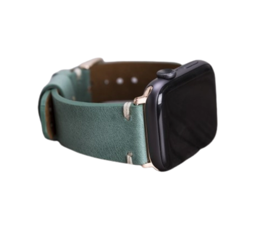 Apple Watch Uyumlu Deri Kordon 42-44-45mm Orfe CZ12 Apple Watch Uyumlu Deri Kordon 42-44-45mm Orfe CZ12