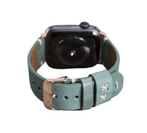 Apple Watch Uyumlu Deri Kordon 42-44-45mm Orfe CZ12 Apple Watch Uyumlu Deri Kordon 42-44-45mm Orfe CZ12