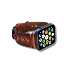 Apple Watch Uyumlu Deri Kordon 42-44-45mm RST2EF Boras