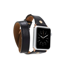 Apple Watch Uyumlu Deri Kordon 42-44-45mm Slim DTGT RST1