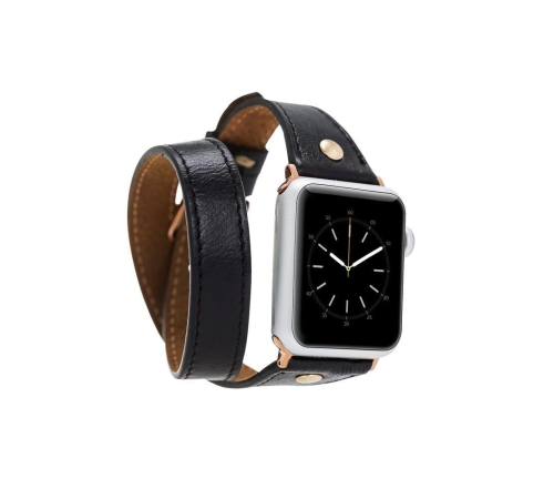 Apple Watch Uyumlu Deri Kordon 42-44-45mm Slim DTGT RST1 Apple Watch Uyumlu Deri Kordon 42-44-45mm Slim DTGT RST1