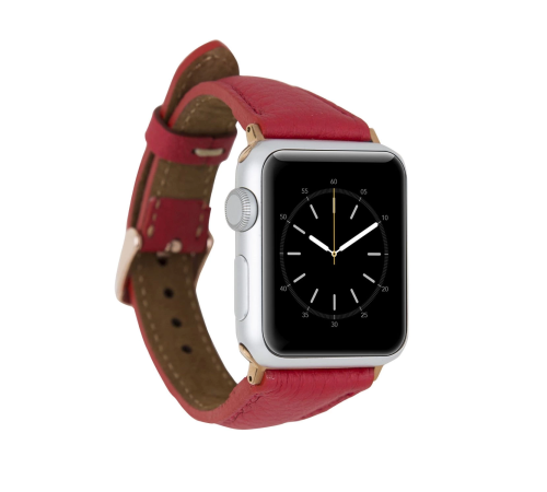 Apple Watch Uyumlu Deri Kordon 42-44-45mm Slim ERC2 Apple Watch Uyumlu Deri Kordon 42-44-45mm Slim ERC2