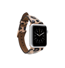 Apple Watch Uyumlu Deri Kordon 42-44-45mm Slim LE02N
