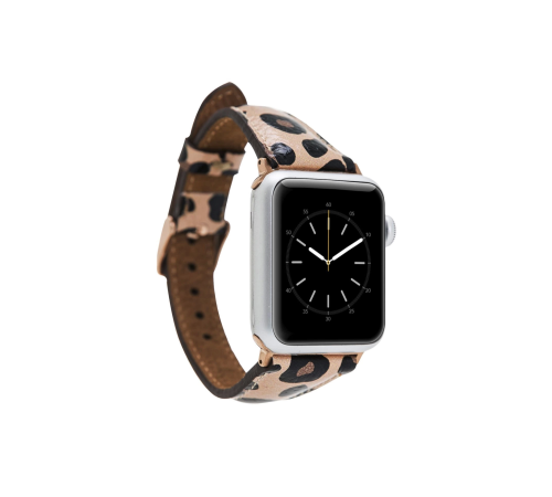 Apple Watch Uyumlu Deri Kordon 42-44-45mm Slim LE02N Apple Watch Uyumlu Deri Kordon 42-44-45mm Slim LE02N