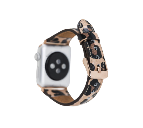 Apple Watch Uyumlu Deri Kordon 42-44-45mm Slim LE02N Apple Watch Uyumlu Deri Kordon 42-44-45mm Slim LE02N