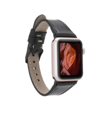 Apple Watch Uyumlu Deri Kordon 42-44-45mm Slim RST1