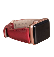 Apple Watch Uyumlu Deri Kordon 42-44-45mm Slim V4EF