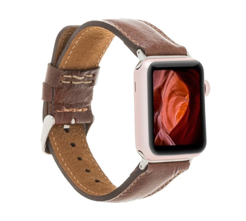 Apple Watch Uyumlu Deri Kordon 42-44-45mm VS5 Apple Watch Uyumlu Deri Kordon 42-44-45mm VS5