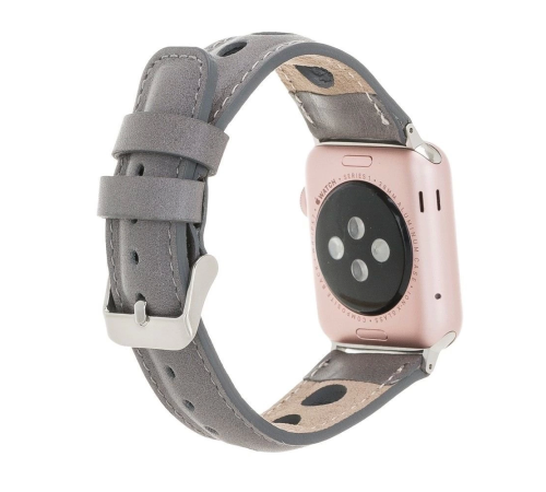 Apple Watch Uyumlu Deri Kordon Çember 42-44-45mm RST9 Apple Watch Uyumlu Deri Kordon Çember 42-44-45mm RST9