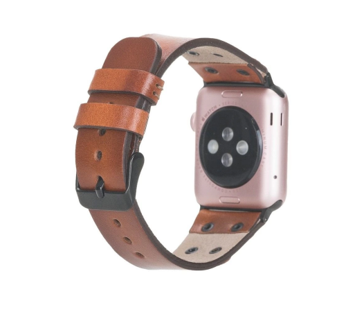 Apple Watch Uyumlu Deri Kordon Cross 42-44-45mm BT RST2E Apple Watch Uyumlu Deri Kordon Cross 42-44-45mm BT RST2E