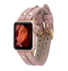 Apple Watch Uyumlu Deri Kordon Ely Double Tour GT NU2