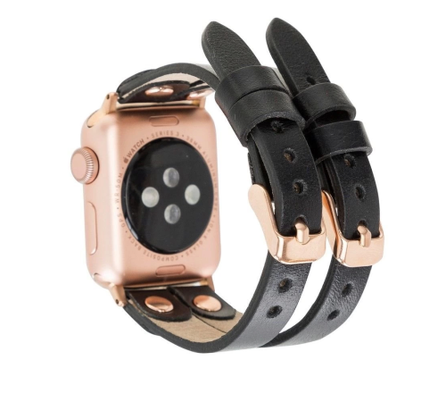 Apple Watch Uyumlu Deri Kordon Ely Double Tour RST1 Apple Watch Uyumlu Deri Kordon Ely Double Tour RST1