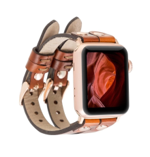 Apple Watch Uyumlu Deri Kordon Ely Double Tour RST2EF