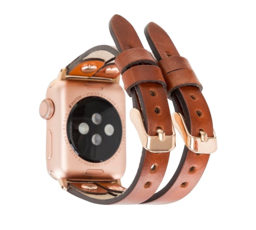 Apple Watch Uyumlu Deri Kordon Ely Double Tour RST2EF Apple Watch Uyumlu Deri Kordon Ely Double Tour RST2EF
