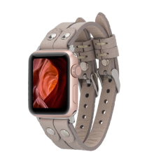Apple Watch Uyumlu Deri Kordon Ely Double Tour ST ERC3