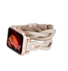 Apple Watch Uyumlu Deri Kordon Peggy 38-40-41mm DTRTERC3