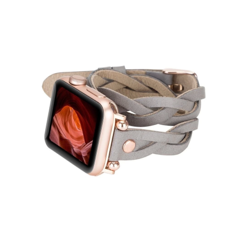 Apple Watch Uyumlu Deri Kordon Peggy 38-40-41mm DTRTRST9 Apple Watch Uyumlu Deri Kordon Peggy 38-40-41mm DTRTRST9