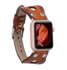 Apple Watch Uyumlu Deri Kordon Ronda 38-40-41mm ST RST2E