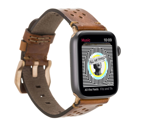 Apple Watch Uyumlu Deri Kordon Vigo 42-44-45mm RST2EF Apple Watch Uyumlu Deri Kordon Vigo 42-44-45mm RST2EF