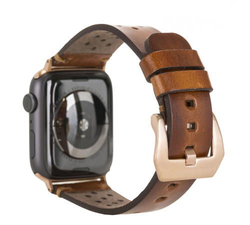 Apple Watch Uyumlu Deri Kordon Vigo 42-44-45mm RST2EF Apple Watch Uyumlu Deri Kordon Vigo 42-44-45mm RST2EF