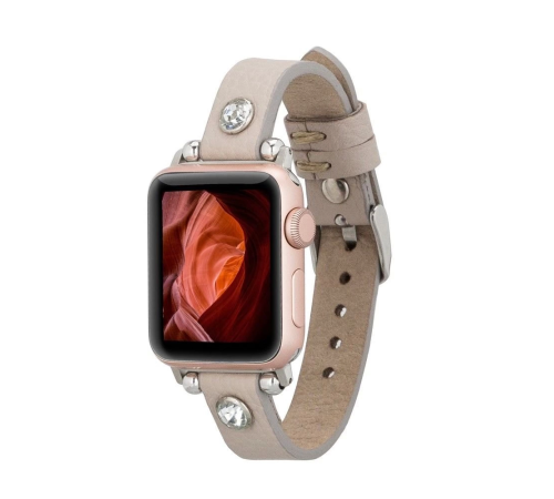 Apple Watch Uyumlu Deri Kordon Visby 38-40-41mm ERC3 Apple Watch Uyumlu Deri Kordon Visby 38-40-41mm ERC3