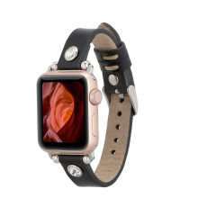 Apple Watch Uyumlu Deri Kordon Visby 38-40-41mm RST1