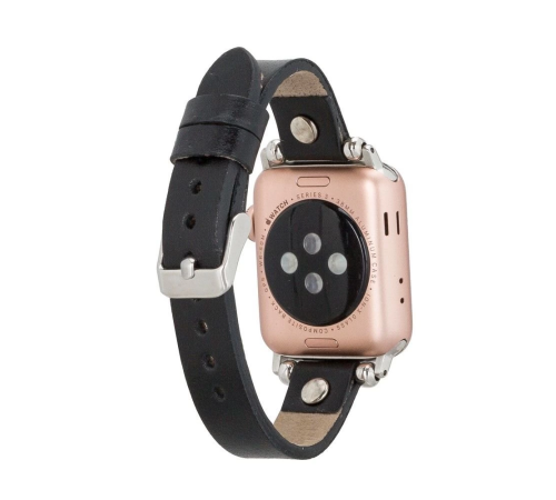 Apple Watch Uyumlu Deri Kordon Visby 38-40-41mm RST1 Apple Watch Uyumlu Deri Kordon Visby 38-40-41mm RST1
