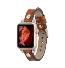 Apple Watch Uyumlu Deri Kordon Visby 38-40-41mm RST2EF