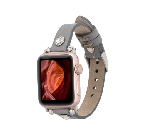 Apple Watch Uyumlu Deri Kordon Visby 38-40-41mm RST9 Apple Watch Uyumlu Deri Kordon Visby 38-40-41mm RST9