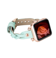 Apple Watch Uyumlu Deri Kordon Wanda 38-40-41mm RT BRN7