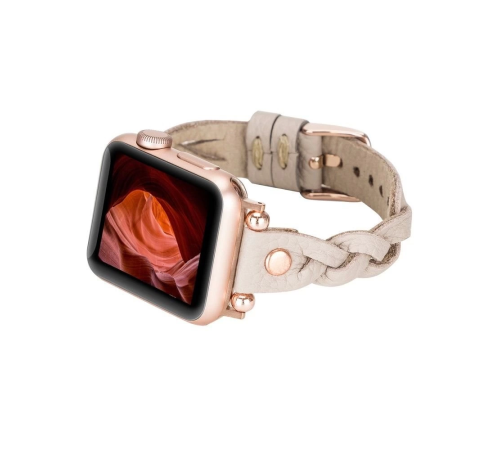Apple Watch Uyumlu Deri Kordon Wanda 38-40-41mm RT ERC3 Apple Watch Uyumlu Deri Kordon Wanda 38-40-41mm RT ERC3