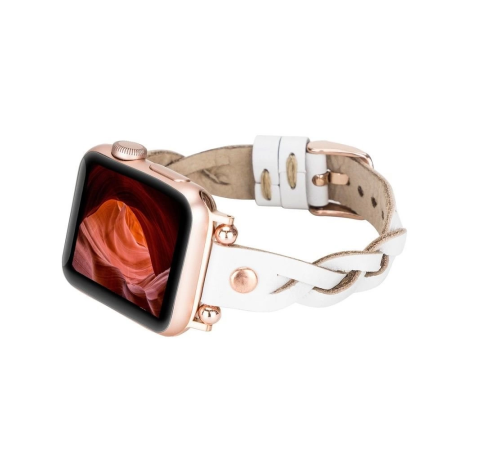 Apple Watch Uyumlu Deri Kordon Wanda 38-40-41mm RT F3 Apple Watch Uyumlu Deri Kordon Wanda 38-40-41mm RT F3