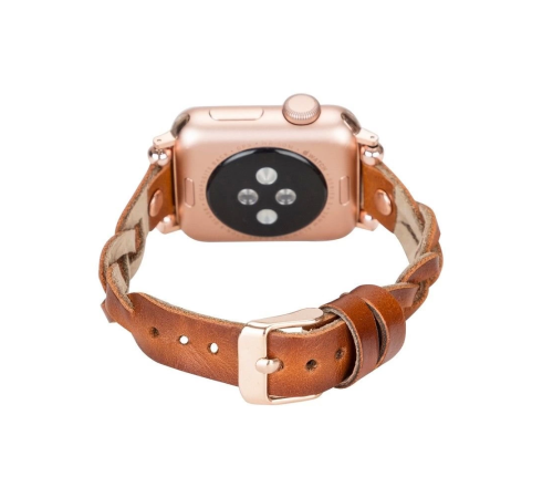 Apple Watch Uyumlu Deri Kordon Wanda 38-40-41mm RT RST2E Apple Watch Uyumlu Deri Kordon Wanda 38-40-41mm RT RST2E