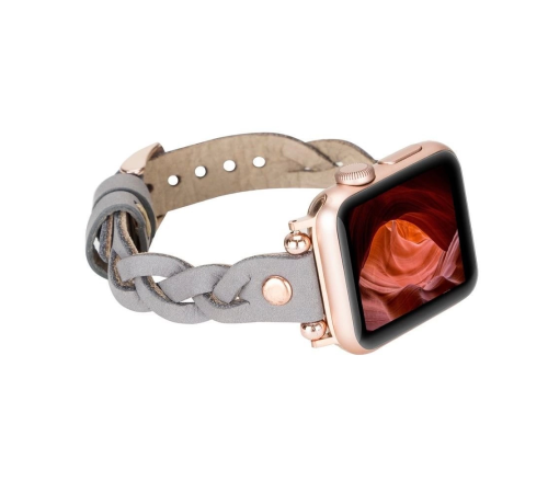 Apple Watch Uyumlu Deri Kordon Wanda 38-40-41mm RT RST9 Apple Watch Uyumlu Deri Kordon Wanda 38-40-41mm RT RST9