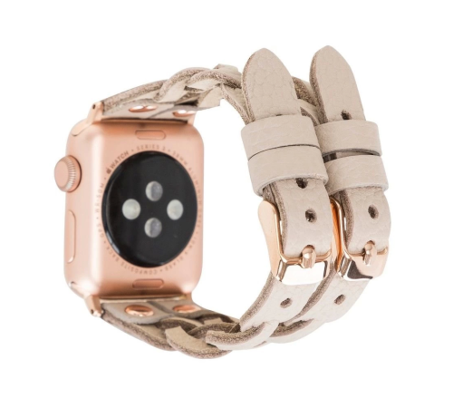 Apple Watch Uyumlu Deri Kordon York Double Tour ERC3 Apple Watch Uyumlu Deri Kordon York Double Tour ERC3