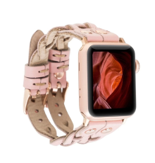 Apple Watch Uyumlu Deri Kordon York Double Tour NU2