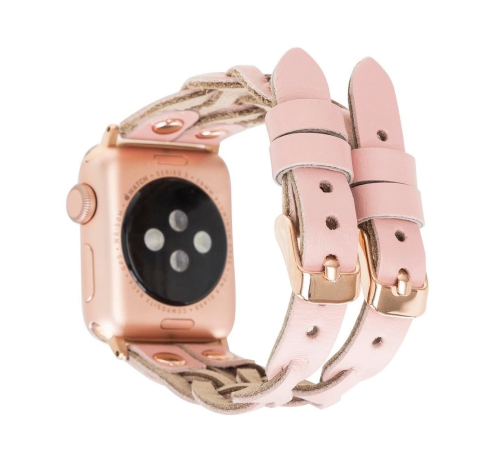 Apple Watch Uyumlu Deri Kordon York Double Tour NU2 Apple Watch Uyumlu Deri Kordon York Double Tour NU2