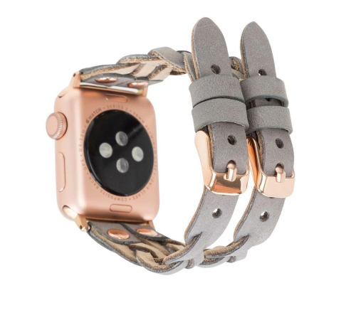 Apple Watch Uyumlu Deri Kordon York Double Tour RST9 Apple Watch Uyumlu Deri Kordon York Double Tour RST9