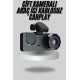 Araç İçi Dikiz Kamerası Sürüş Kaydedici 3 Lensli DVR Kamera