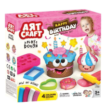 Art Craft Doğum Günü Oyun Hamuru Seti 10 Parça