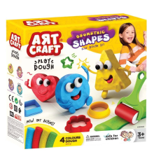 Art Craft Geometrik Şekiller Oyun Hamuru Seti 11 Parça