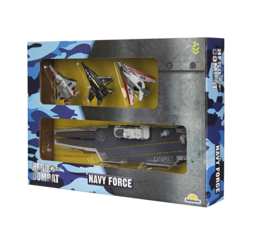 ASKER OYUN SET JET/UÇAK GEMİSİ 4PRÇ