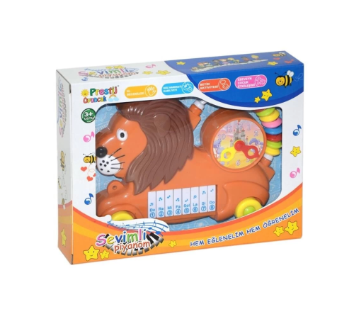 ASLAN-KAPLAN-FİL PİLLİ PİANO KUTULU