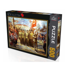 Atatürk İzmir Çıkışı 500 Parça Puzzle