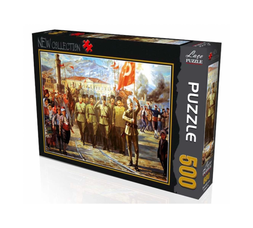 Atatürk İzmir Çıkışı 500 Parça Puzzle