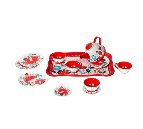 ATF-998A-998B 15 PARÇA ÇİÇEK DESENLİ METAL ÇAY SET ATF-998A-998B 15 PARÇA ÇİÇEK DESENLİ METAL ÇAY SET