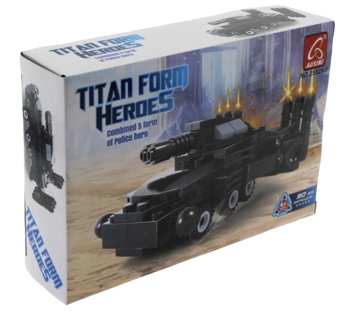 Ausini 90 Parça Titan Polis Lazer Panzer 25521-1