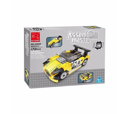 Ausini Assembling Master 170 Parça 3 in 1 Spor Arabalar Ausini Assembling Master 170 Parça 3 in 1 Spor Arabalar