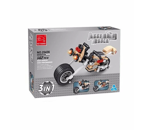 Ausini Assembling Master 3 in 1 142 Parça Motorlar Ausini Assembling Master 3 in 1 142 Parça Motorlar