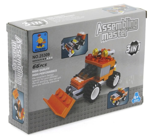 Ausini Assembling Master 3 in 1 66 Parça Traktörler